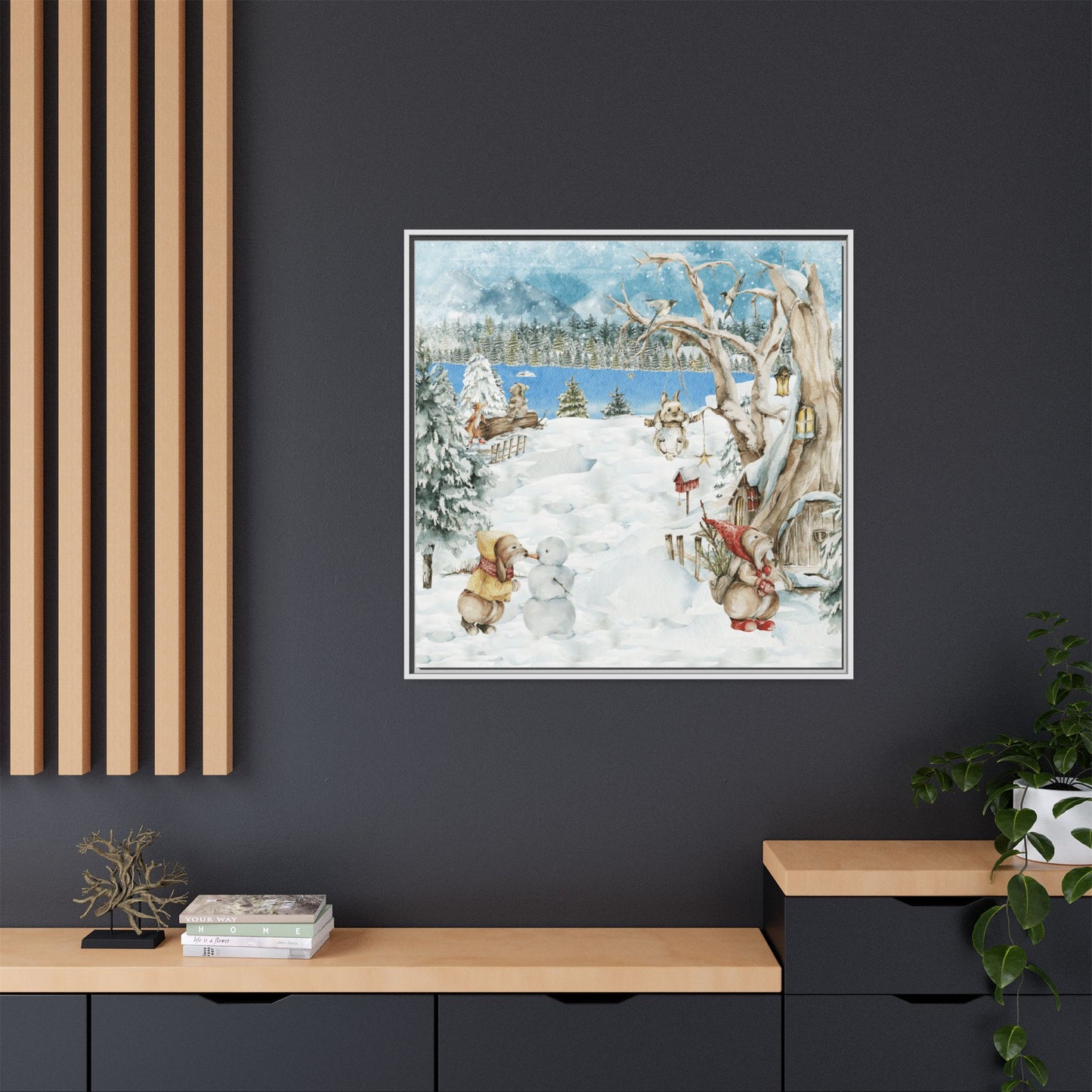 A.Snowman Winter Retreat