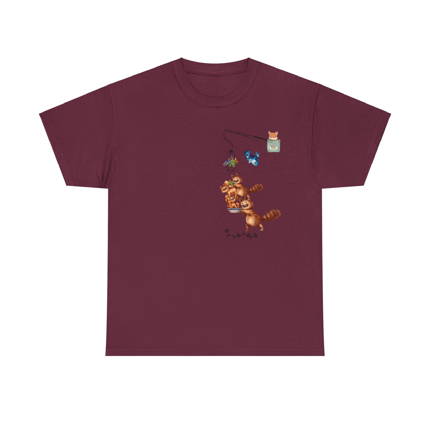 Go Fishing Good Time- T-Shirt