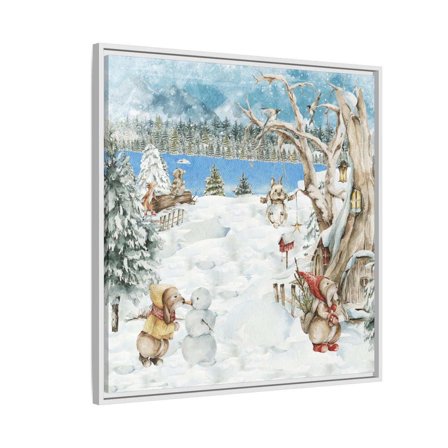 A.Snowman Winter Retreat