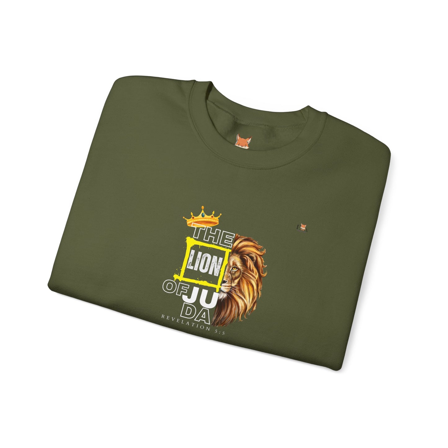 The Lion of Juda- Unisex Crewneck Sweatshirt