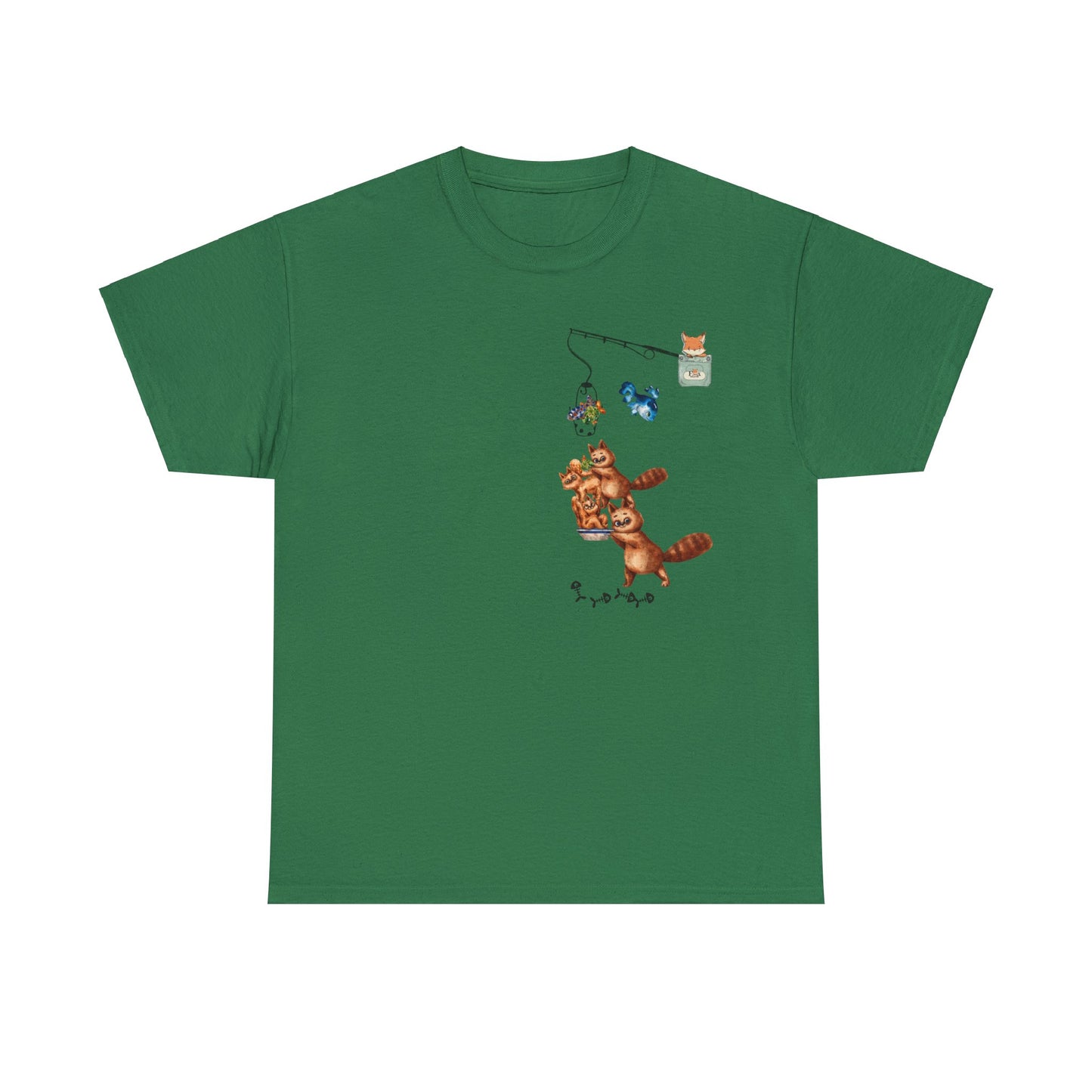 Go Fishing Good Time- T-Shirt