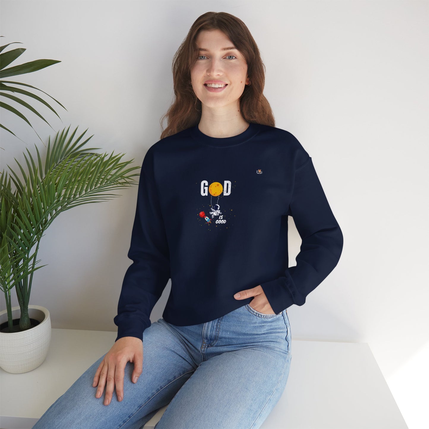 God is Good- Unisex Crewneck Sweatshirt