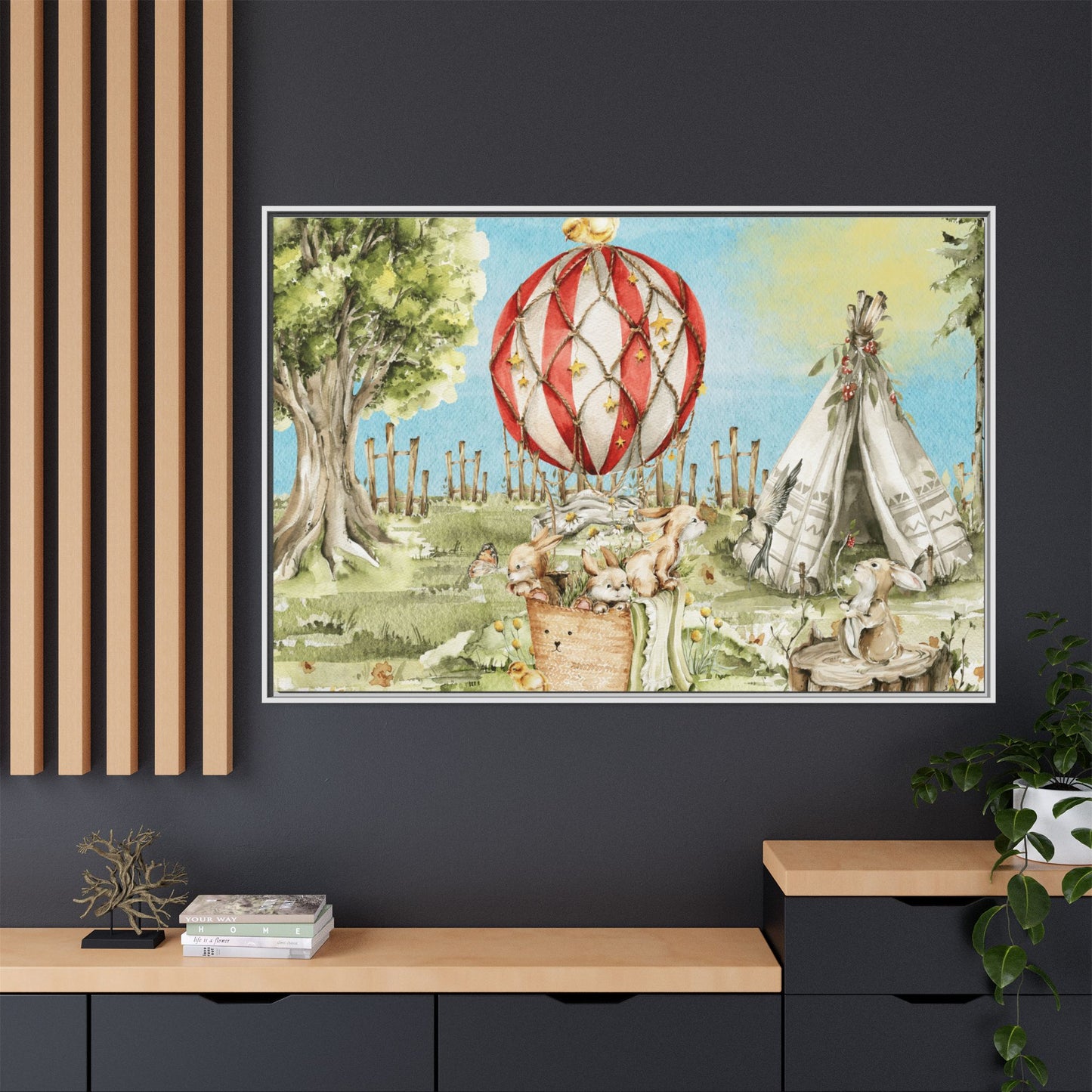 E.The Rabbit and the Hot Air Balloon AAA
