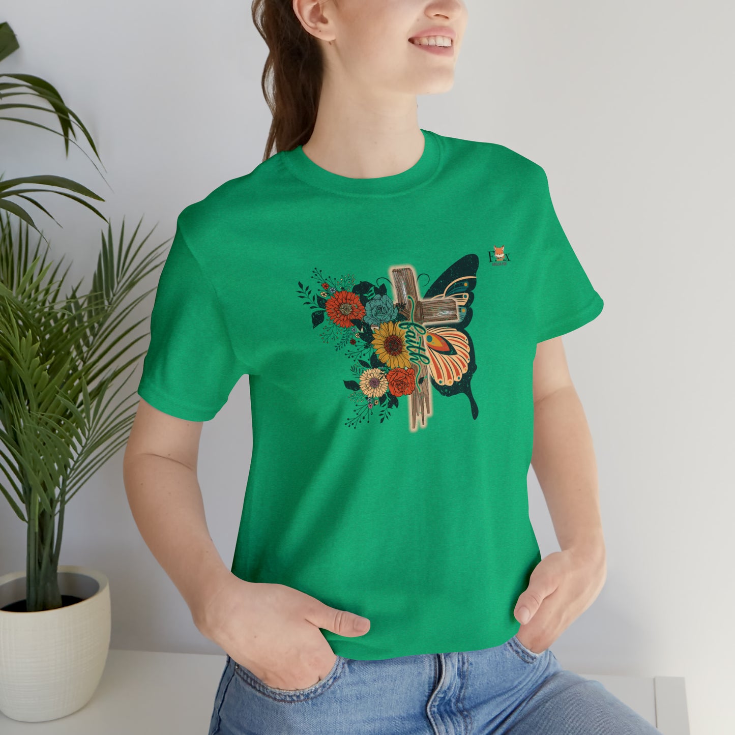 Beautiful Cross and butterfly