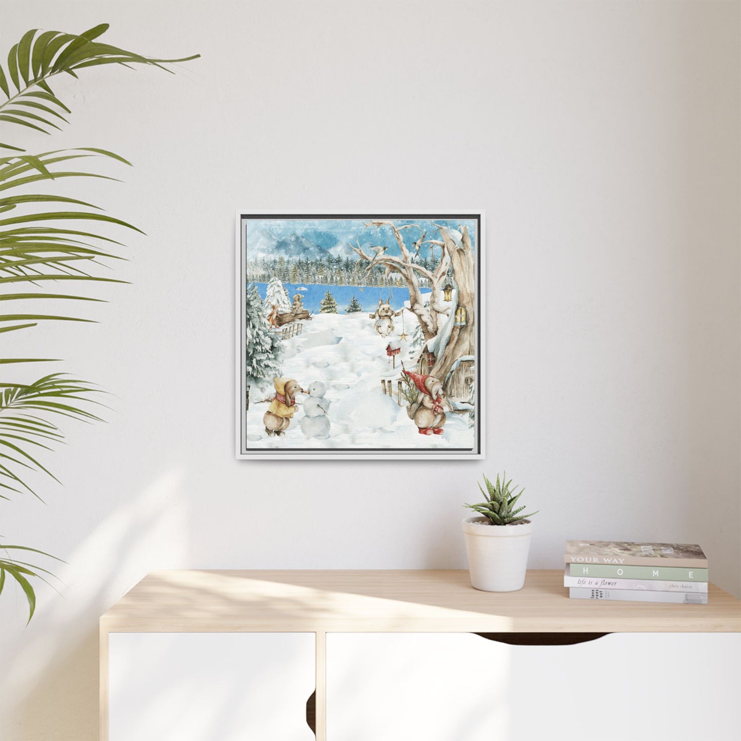 A.Snowman Winter Retreat