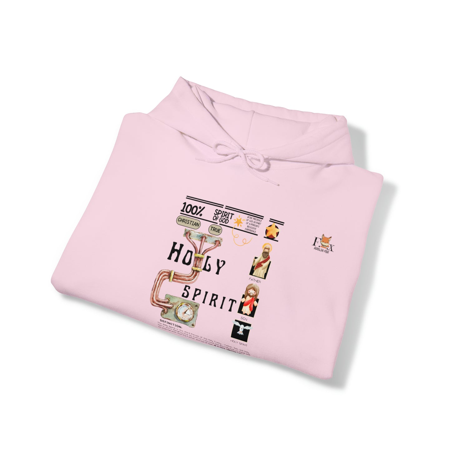 100% Holy Spirit- Unisex Hooded Sweatshirt