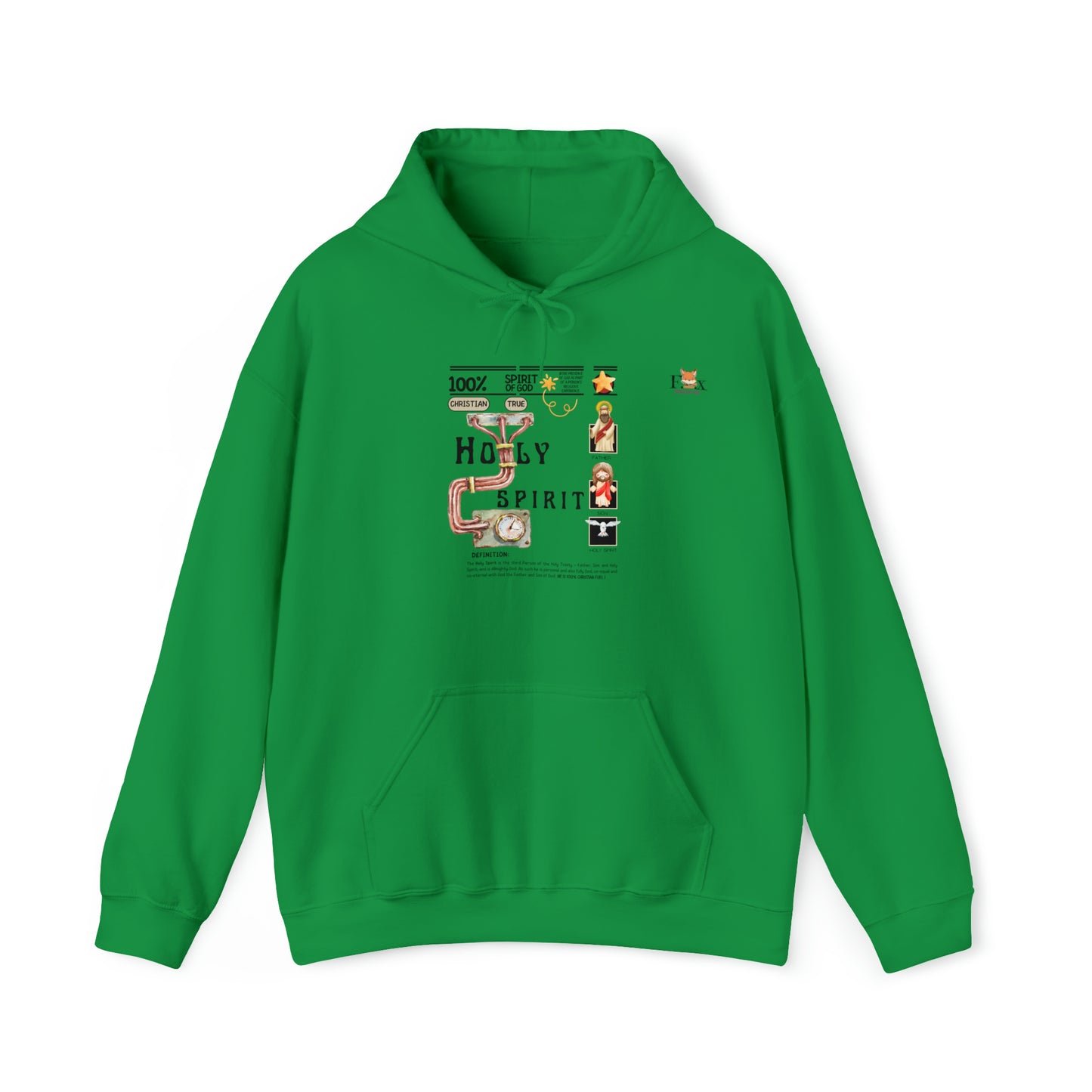 100% Holy Spirit- Unisex Hooded Sweatshirt
