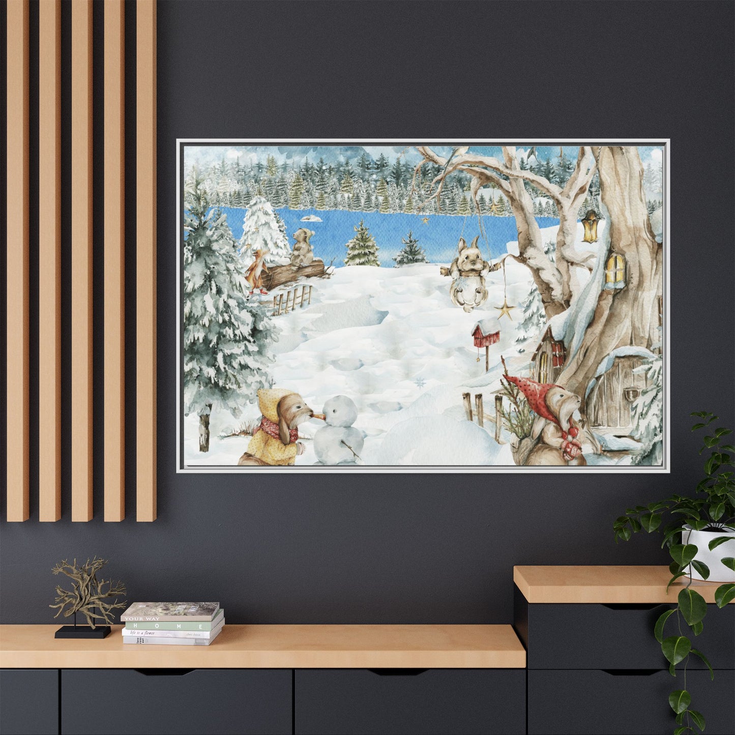 A.Snowman Winter Retreat