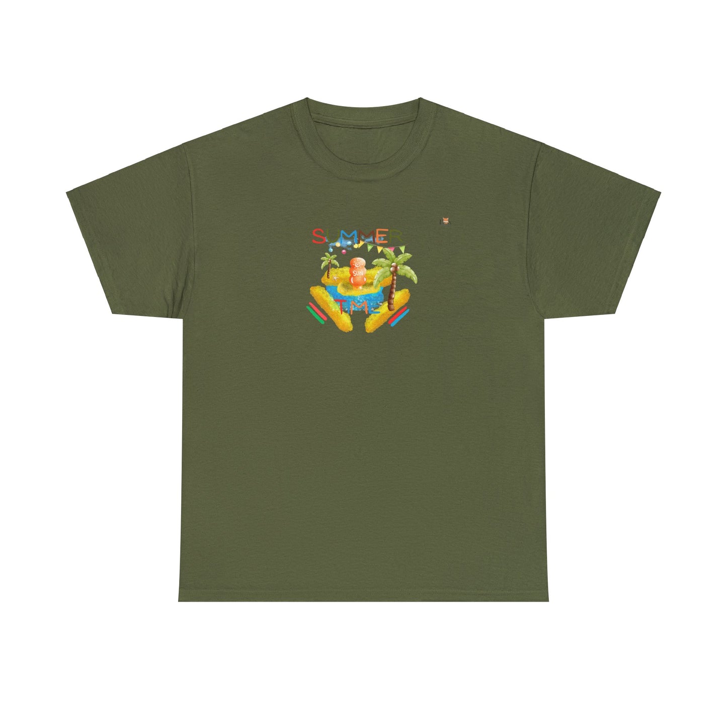 Tanning and Coconut Tree Good Time- T-Shirt