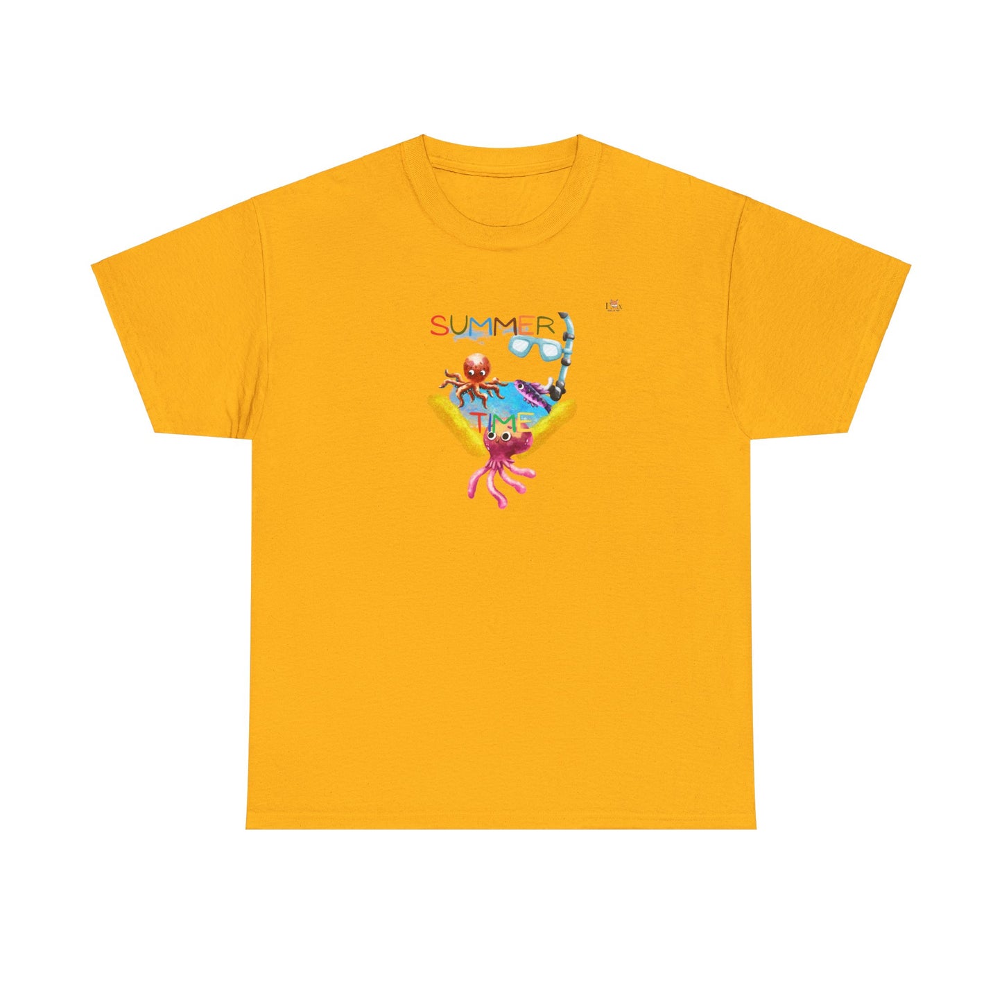 Summer and Octopus Good Time 1- T-Shirt