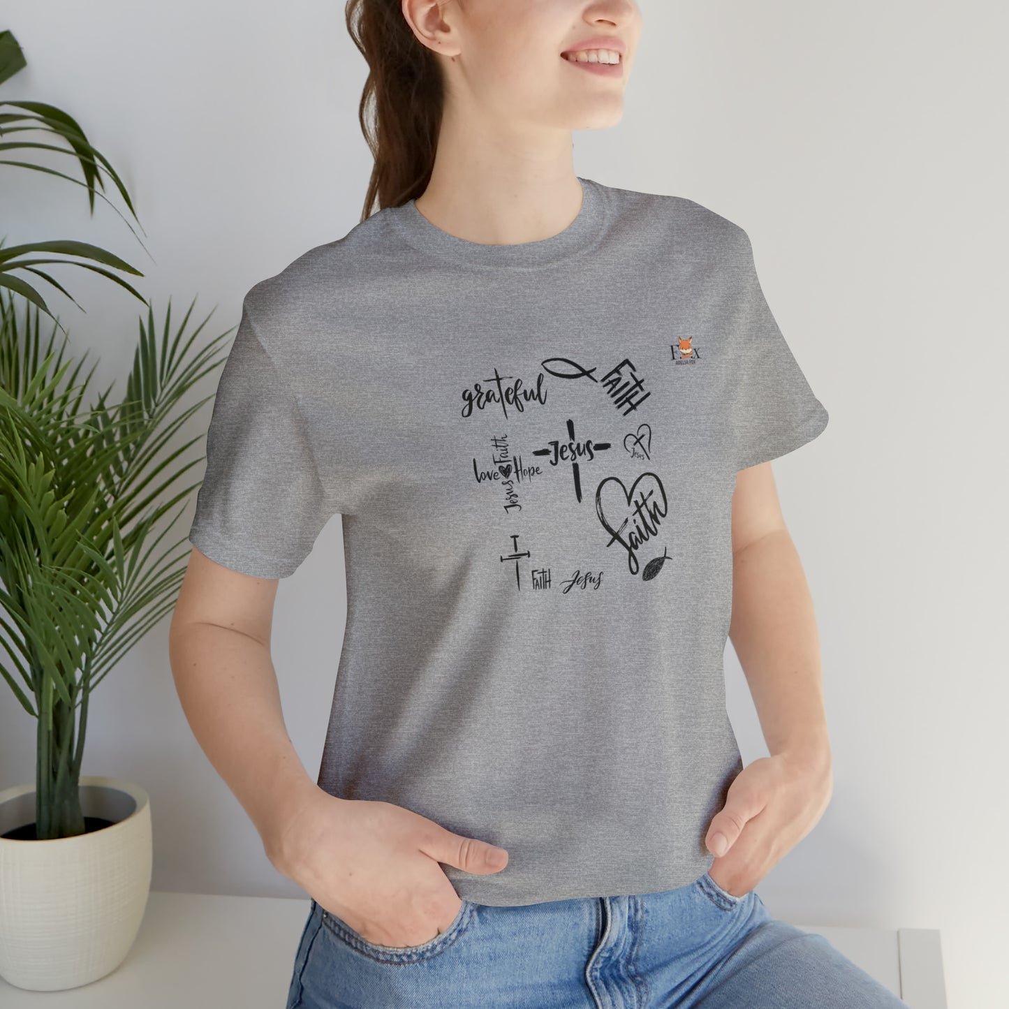 Jesus is the center of my life-Unisex T-shirt