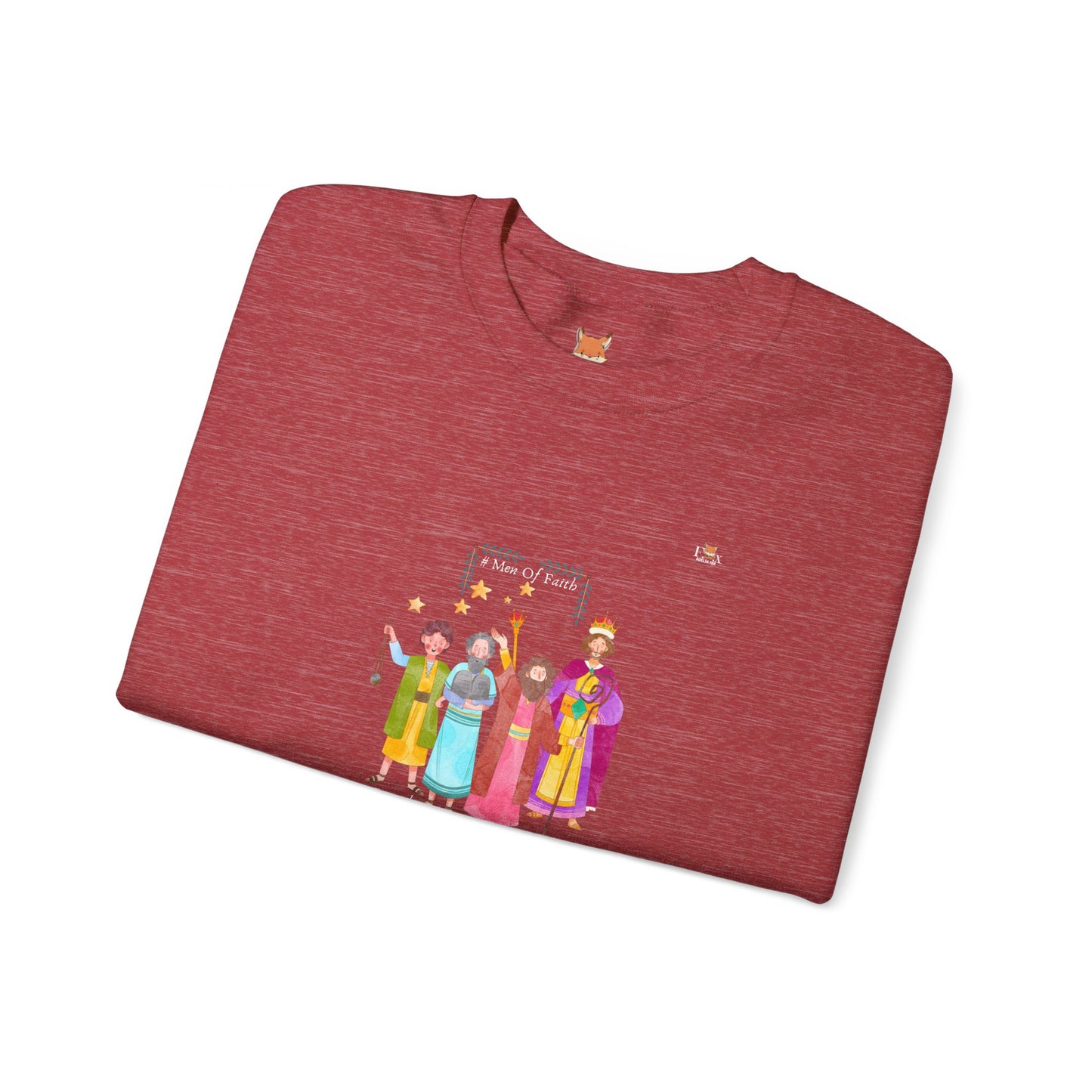 Men Of Faith- Unisex 2 sides -Crewneck Sweatshirt