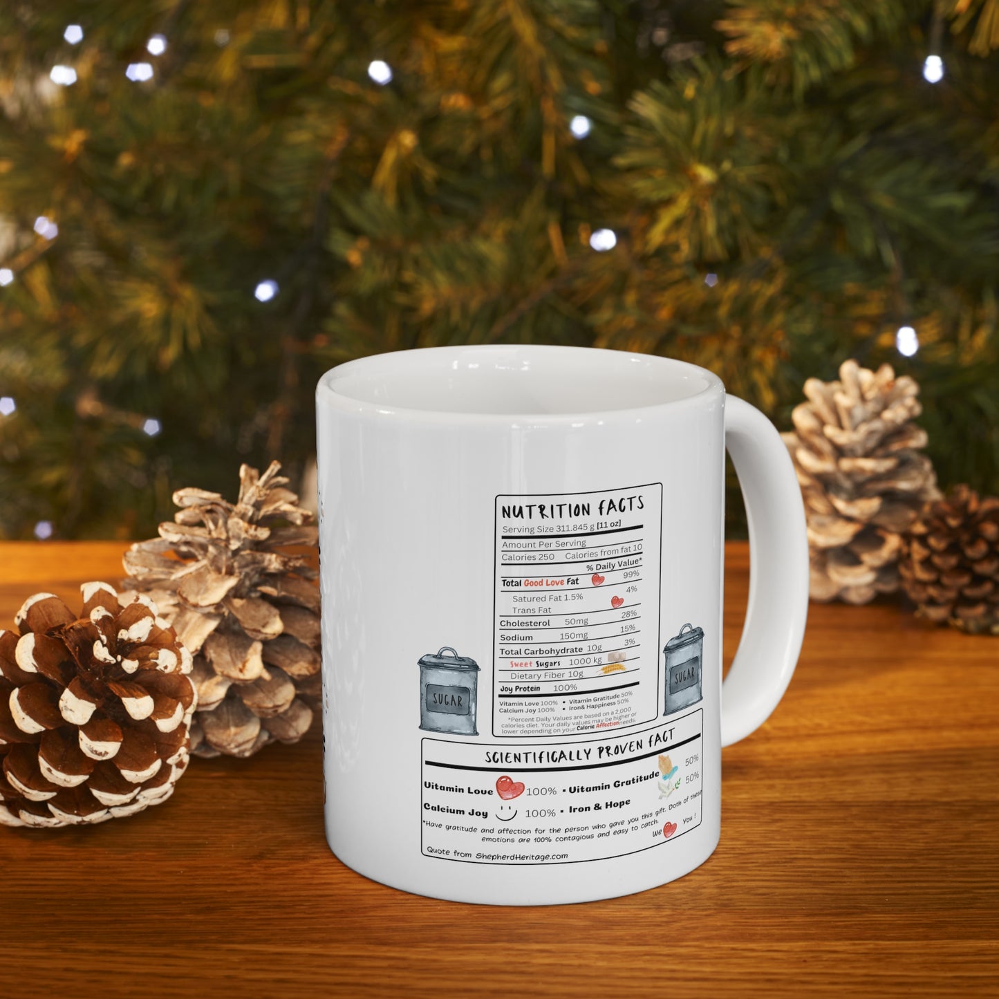 All i need is coffee and my dog - Akitalnu Ceramic Pretzel Mug 11oz