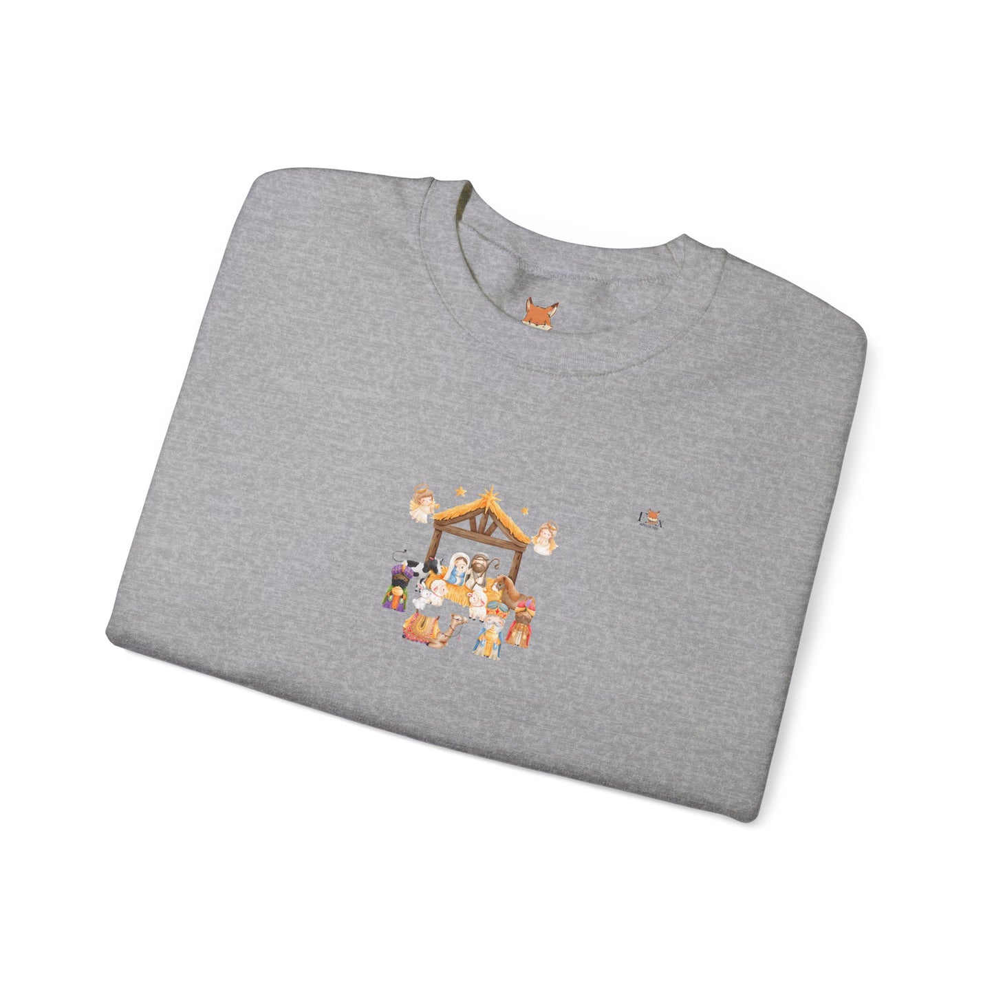 Christmas Crib- Unisex Crewneck Sweatshirt