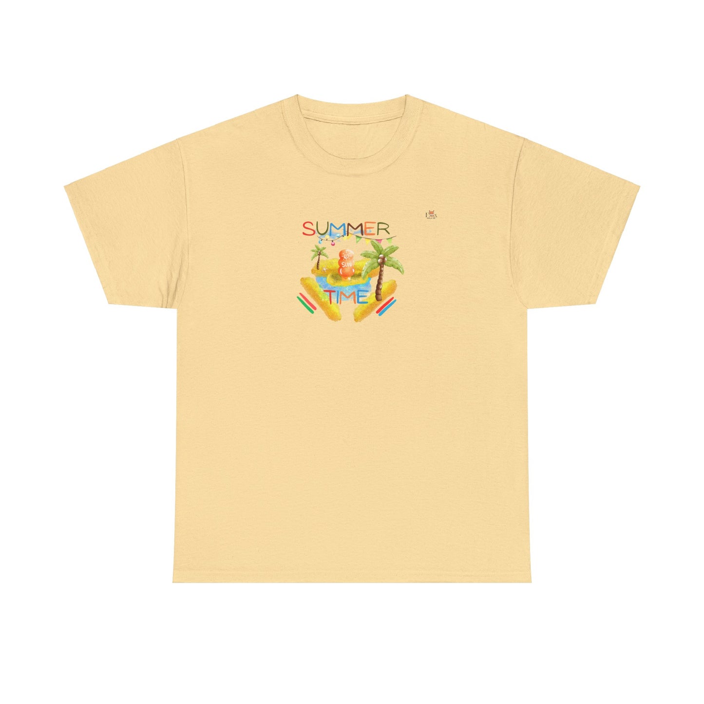 Tanning and Coconut Tree Good Time- T-Shirt