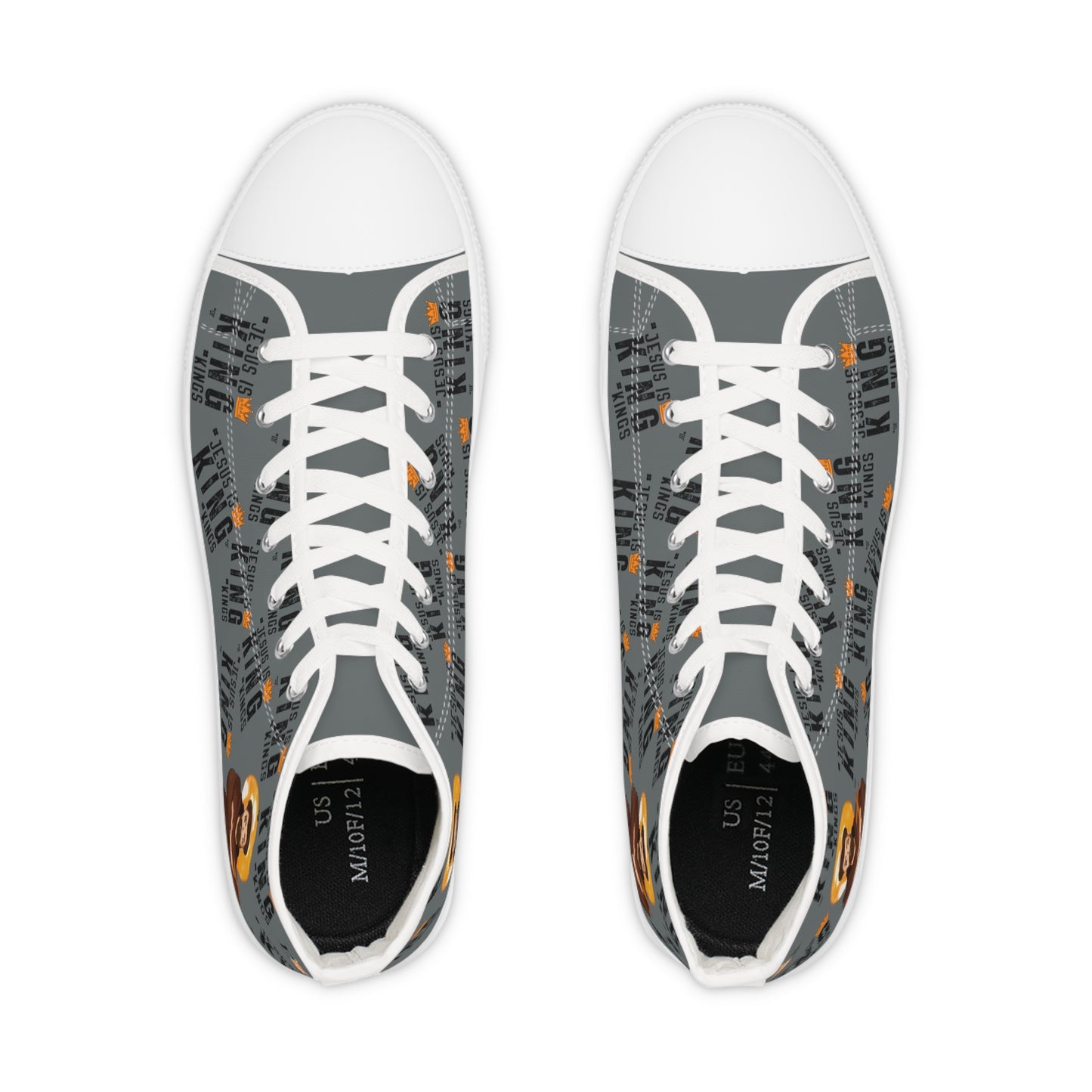 Men's High Top Sneakers -Saint Francis of Assisi