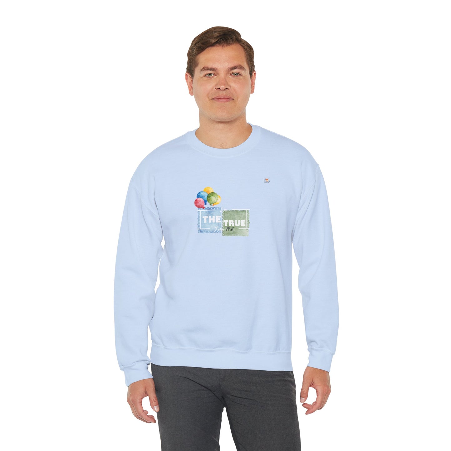 I Am The True- Balloons Edition- Unisex Crewneck Sweatshirt