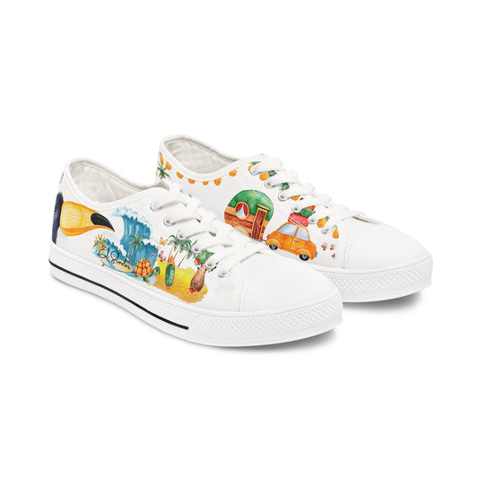 El Salvador is calling & i must Go- Travel Edition - White Background Sneakers