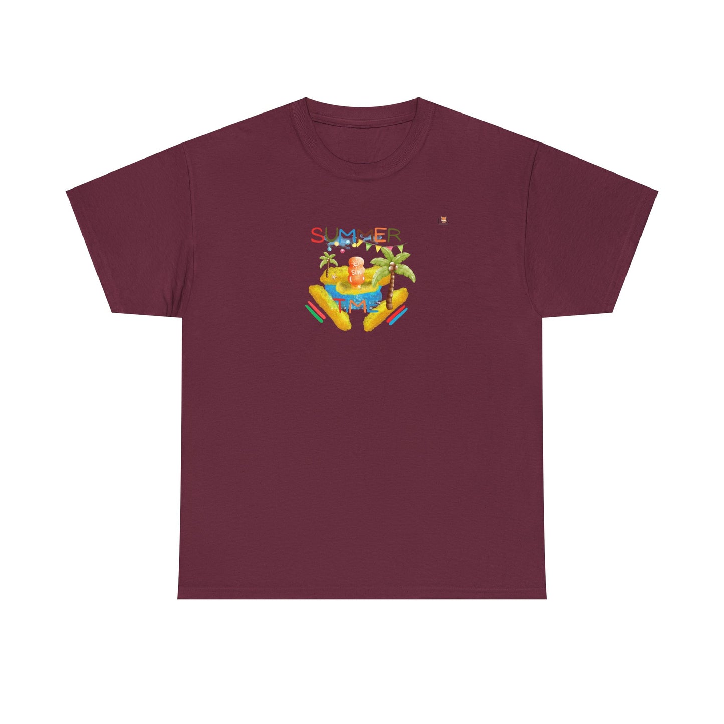Tanning and Coconut Tree Good Time- T-Shirt