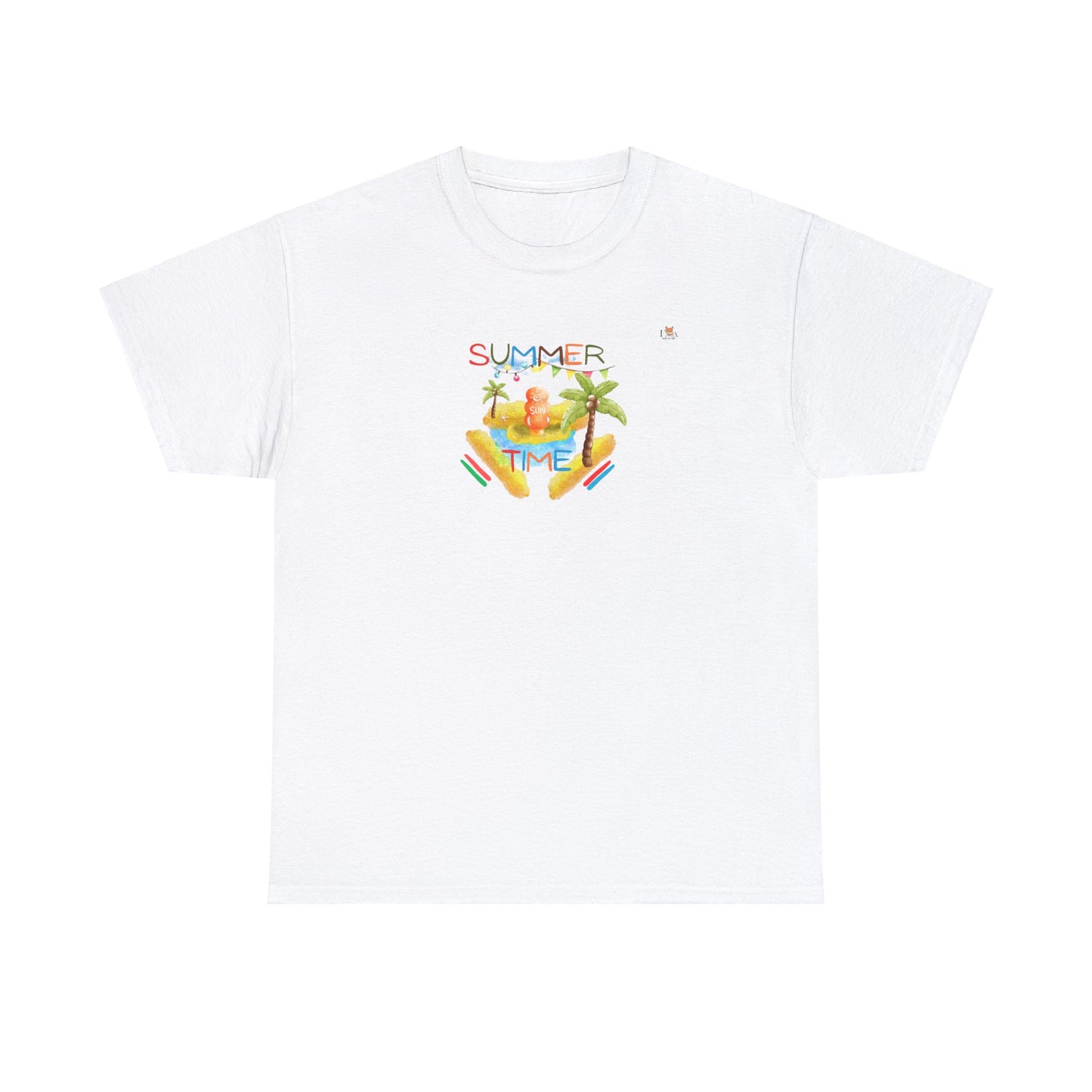 Tanning and Coconut Tree Good Time- T-Shirt