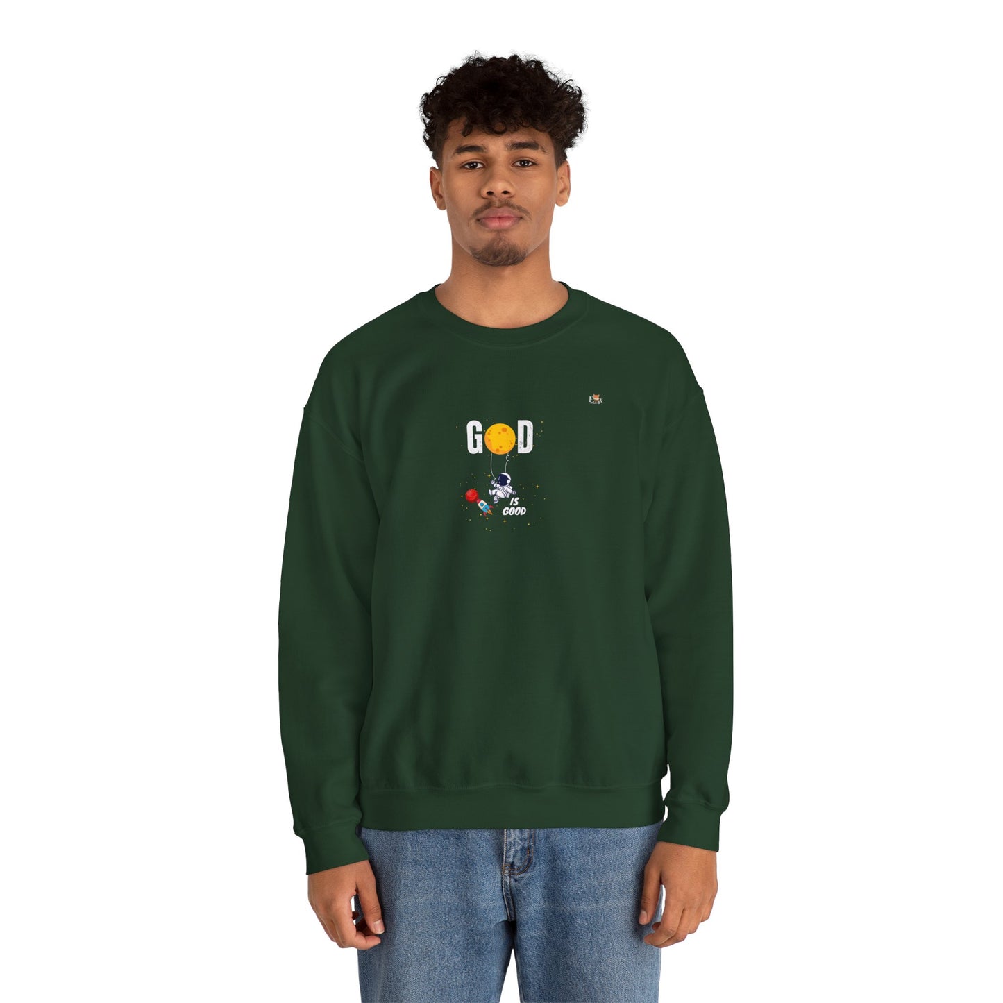 God is Good- Unisex Crewneck Sweatshirt