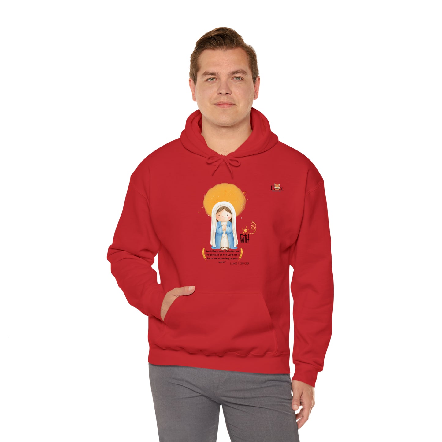 Mary Mother of God- Unisex Hooded Sweatshirt