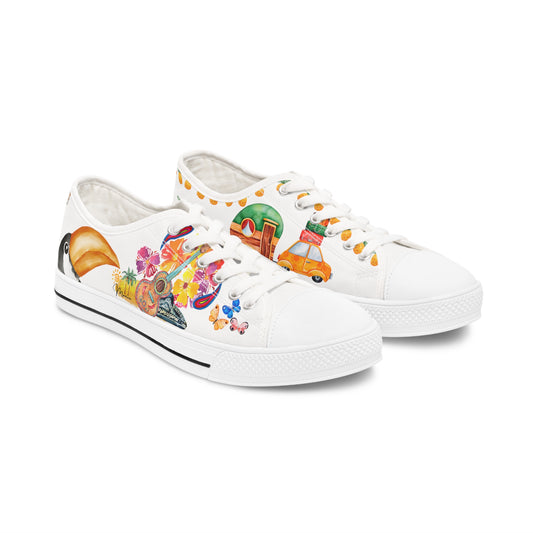 Mexico is calling & i must Go- Travel Edition - White Background Sneakers
