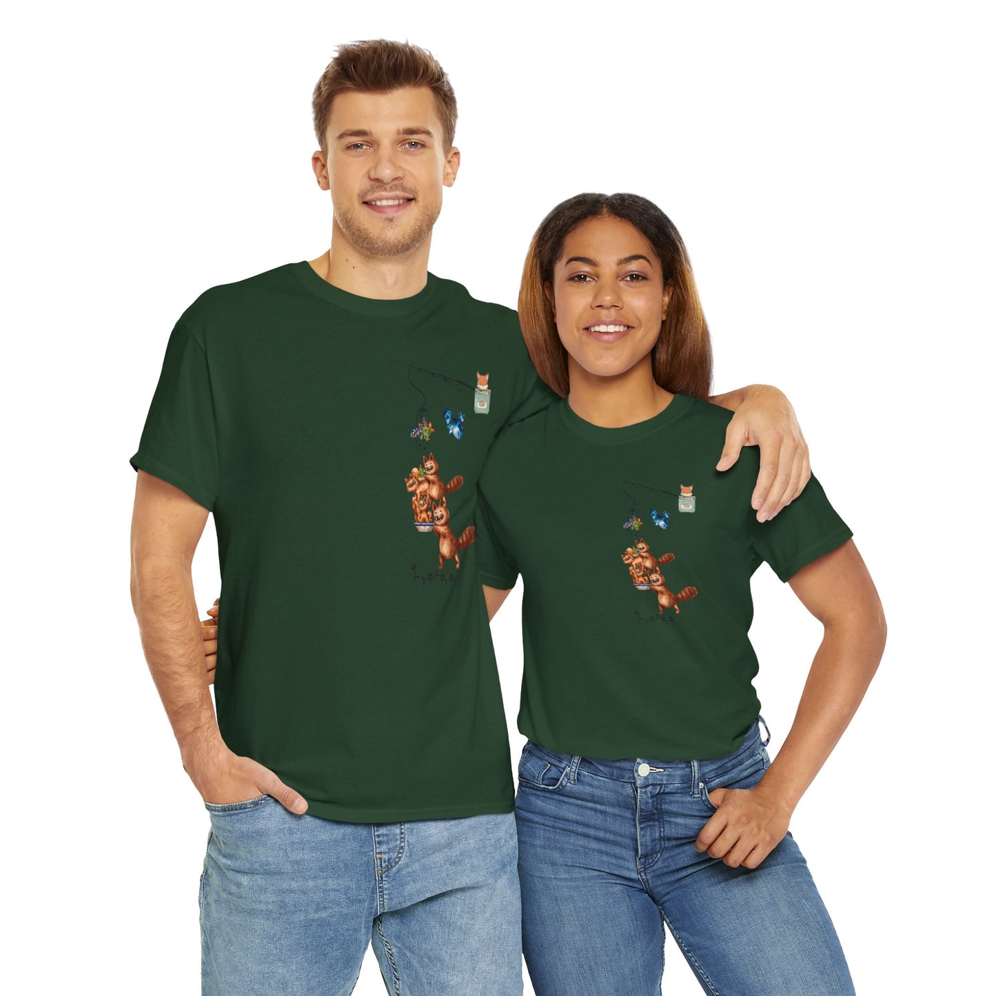 Go Fishing Good Time- T-Shirt