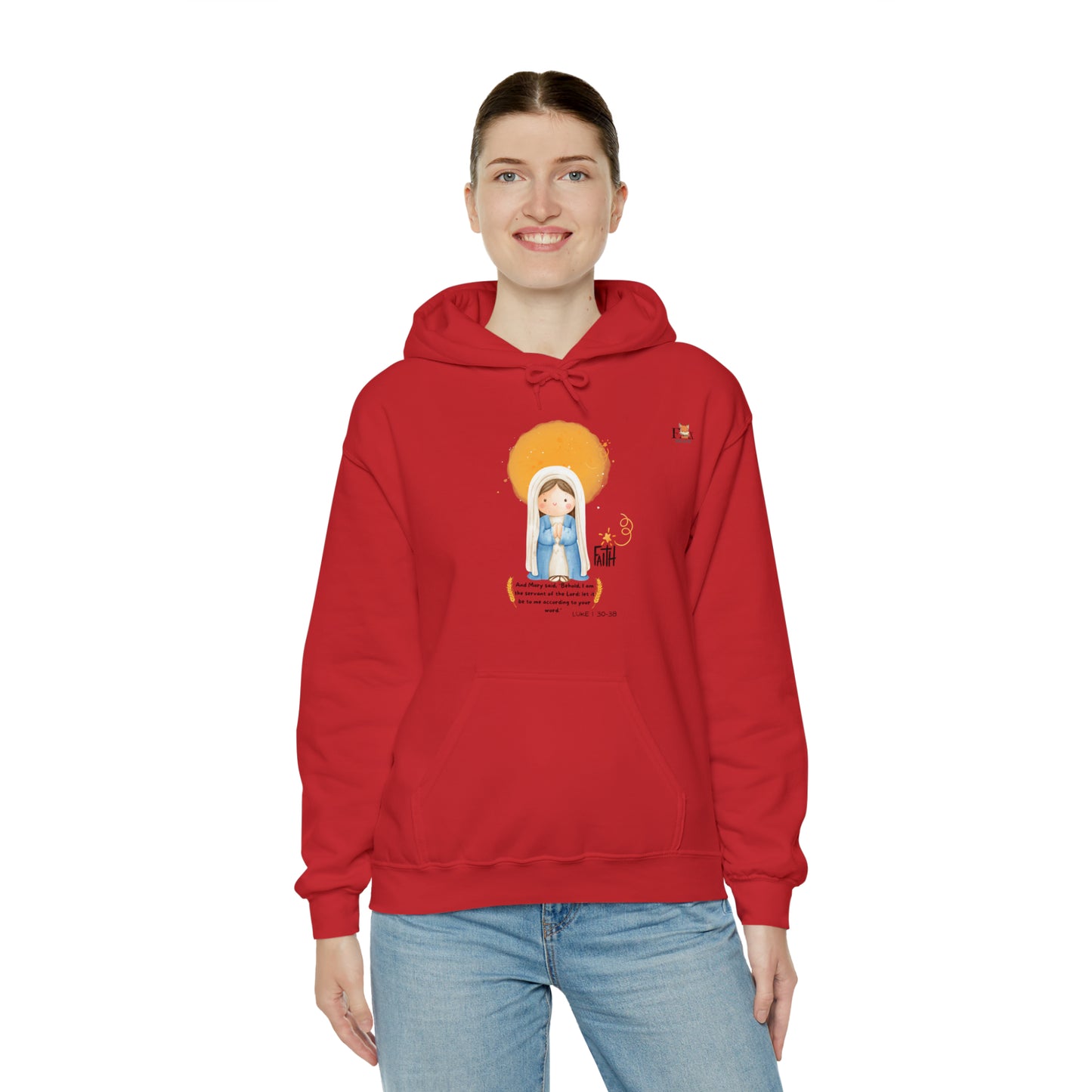 Mary Mother of God- Unisex Hooded Sweatshirt