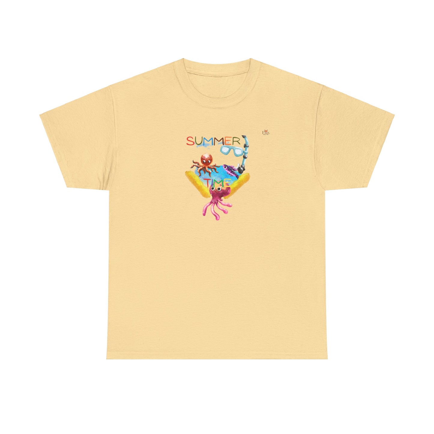 Summer and Octopus Good Time 1- T-Shirt