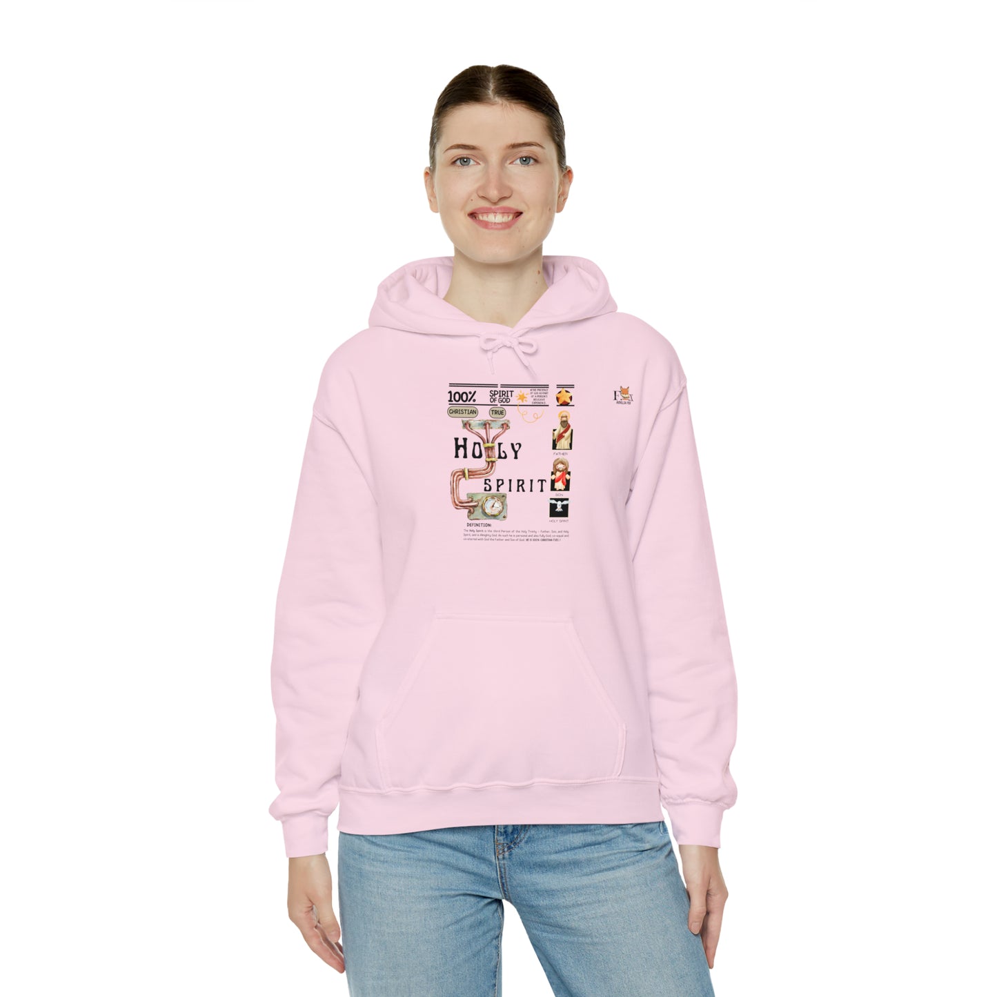 100% Holy Spirit- Unisex Hooded Sweatshirt