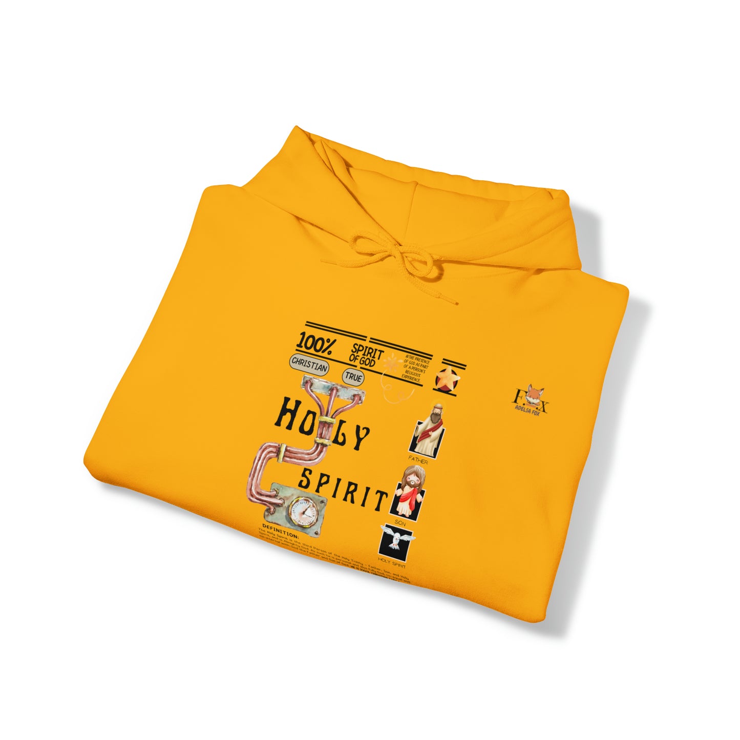 100% Holy Spirit- Unisex Hooded Sweatshirt