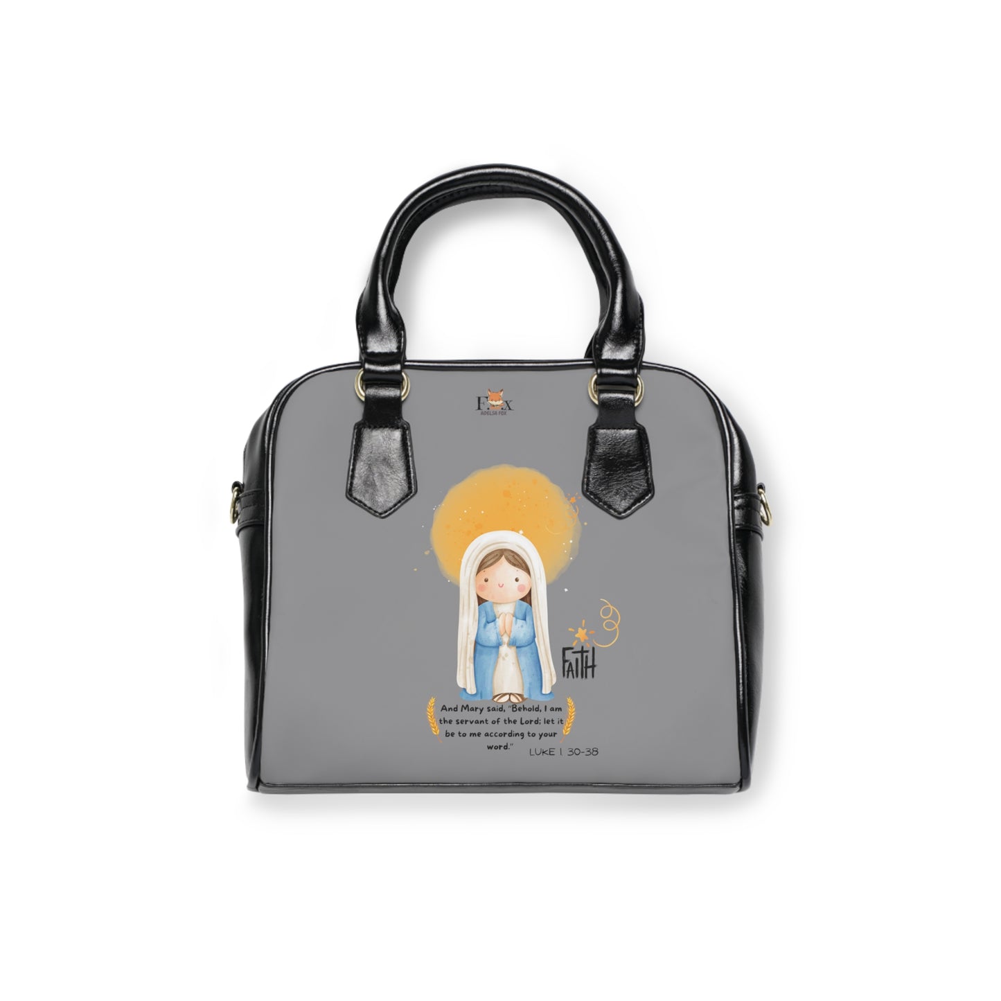 Mary and Faith- 2 design- Shoulder Handbag