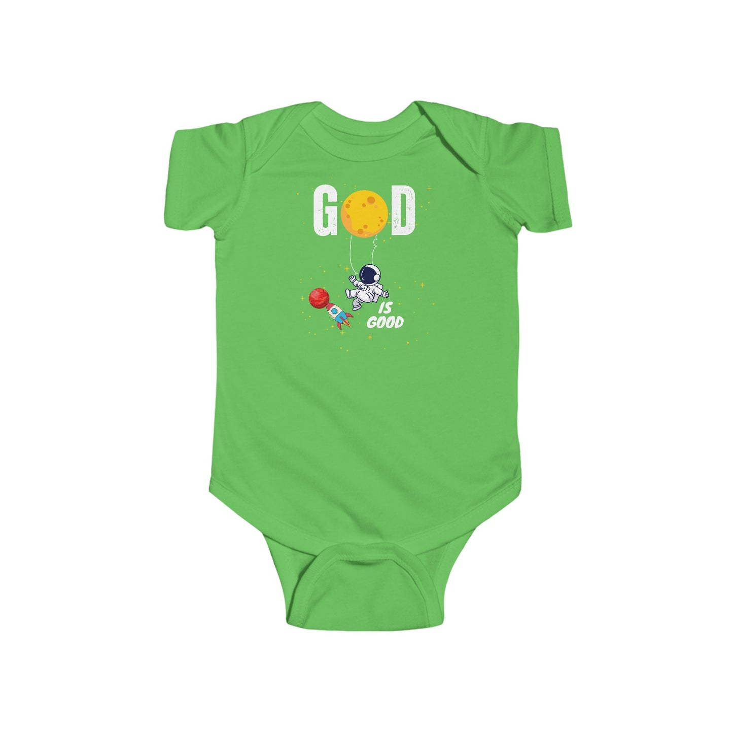 God is my Saviour-  Unisex Infant Jersey Bodysuit