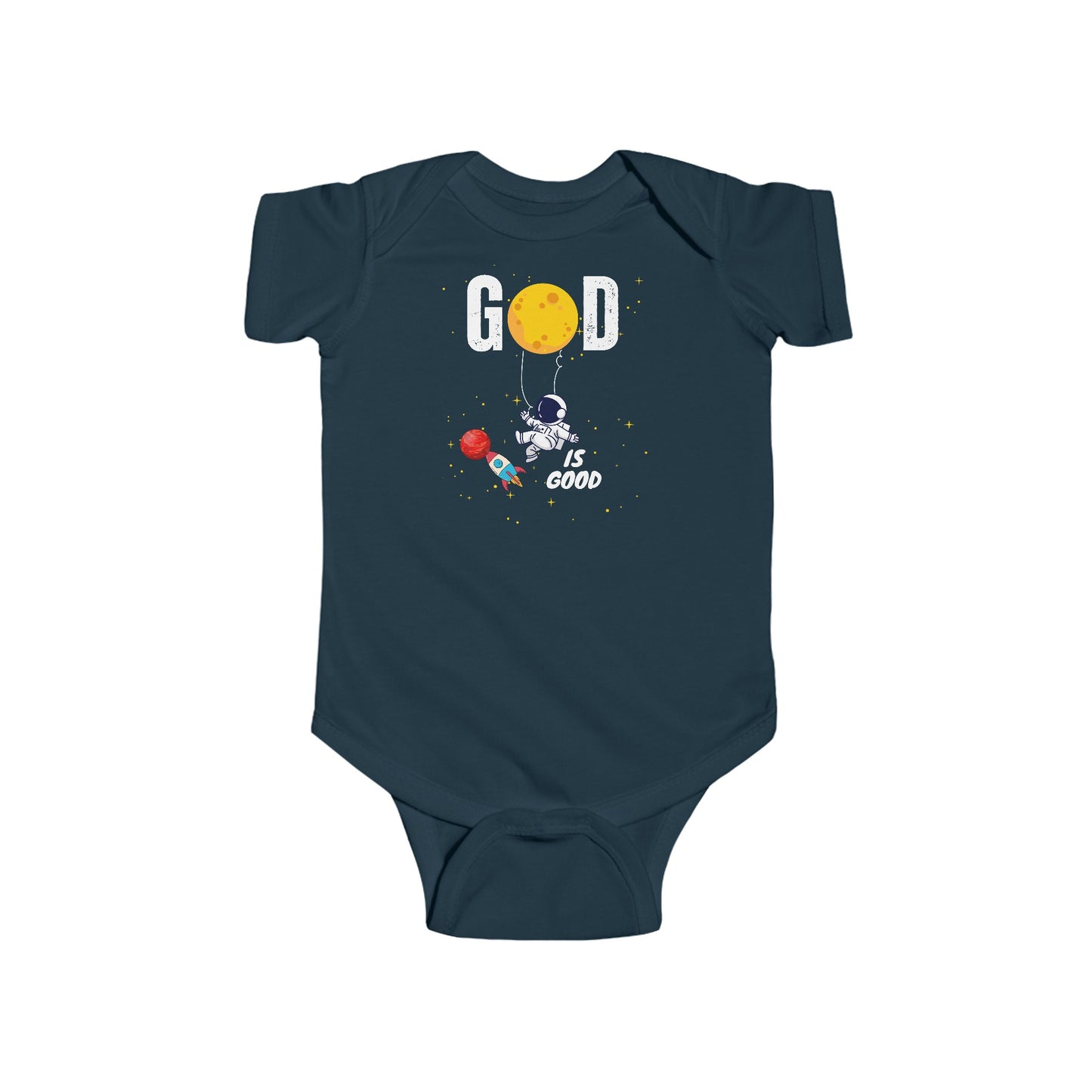 God is my Saviour-  Unisex Infant Jersey Bodysuit