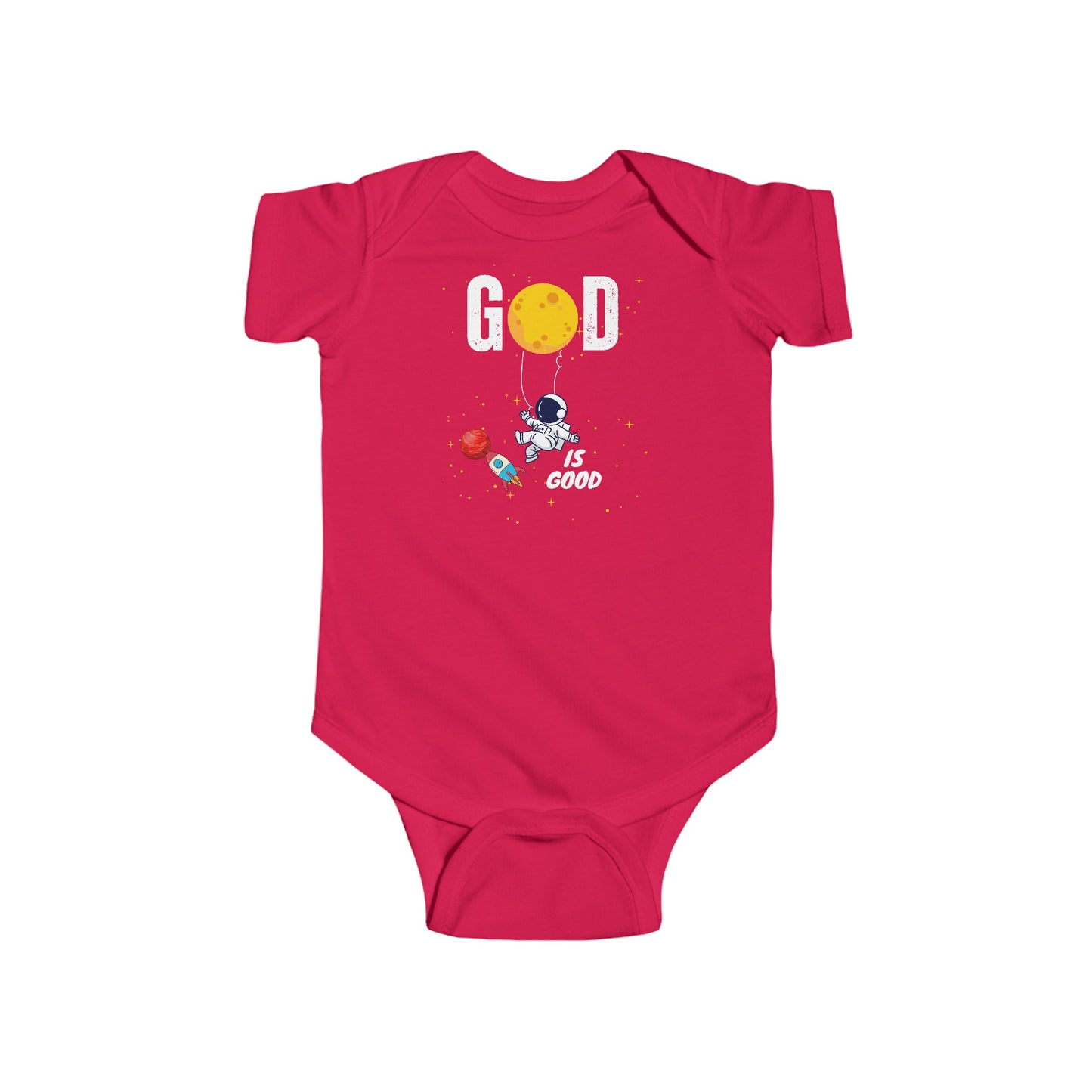 God is my Saviour-  Unisex Infant Jersey Bodysuit