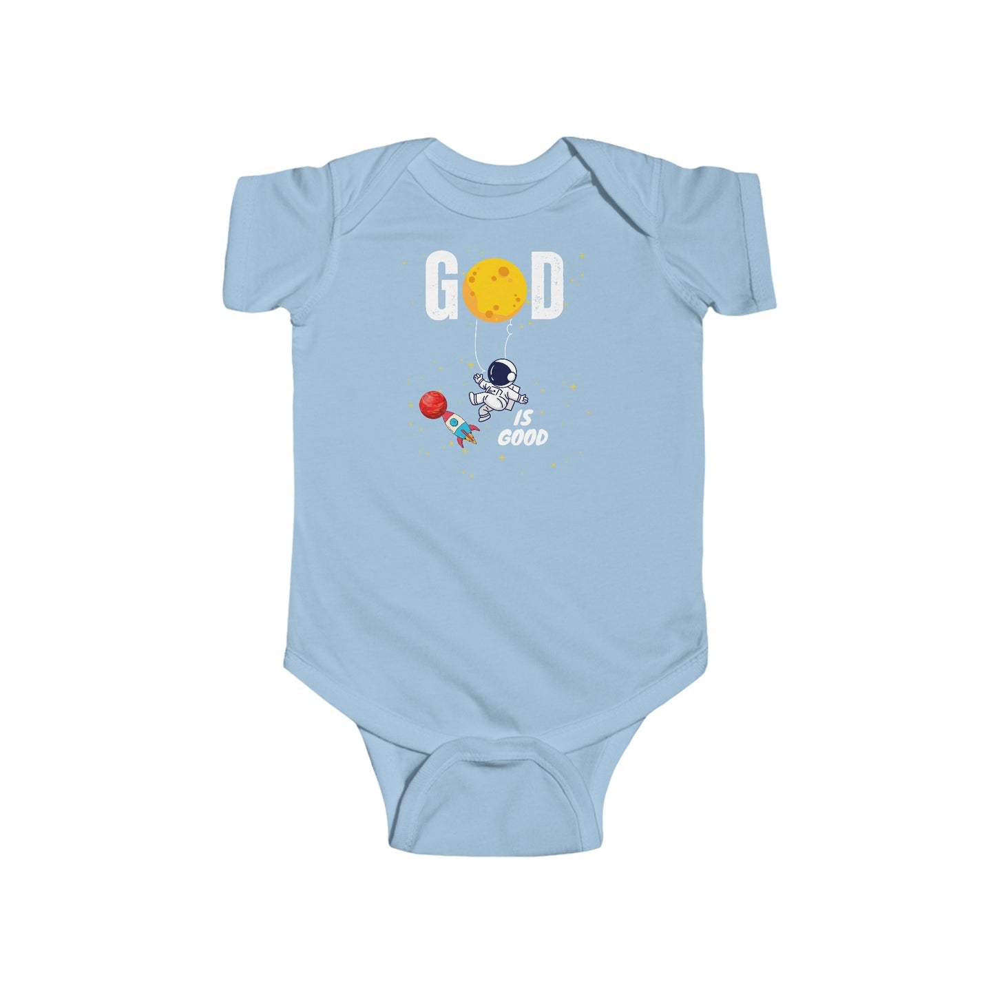 God is my Saviour-  Unisex Infant Jersey Bodysuit