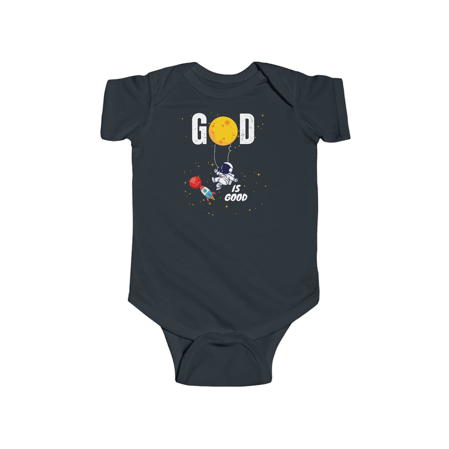 God is my Saviour-  Unisex Infant Jersey Bodysuit