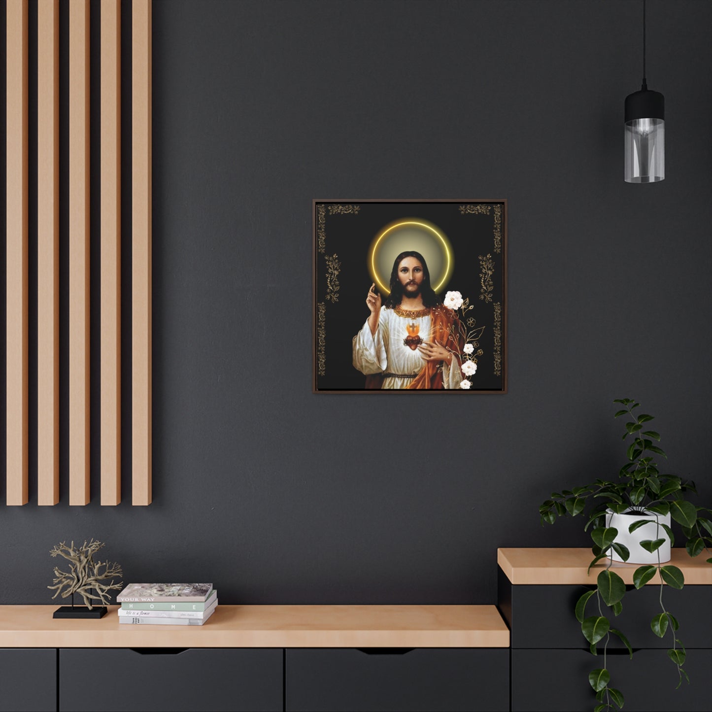 The Sacred Heart Of Jesus -Light in the darkness