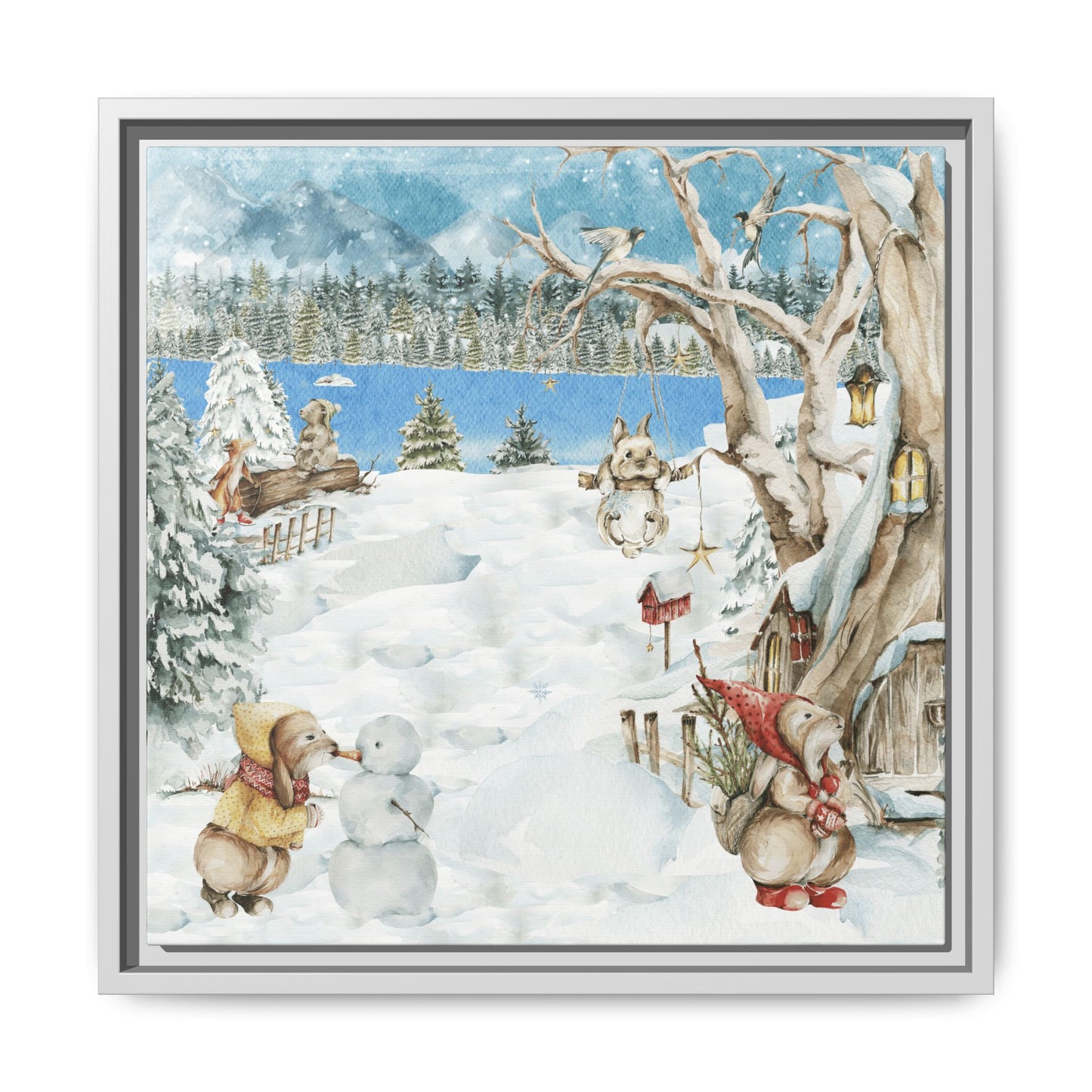 A.Snowman Winter Retreat