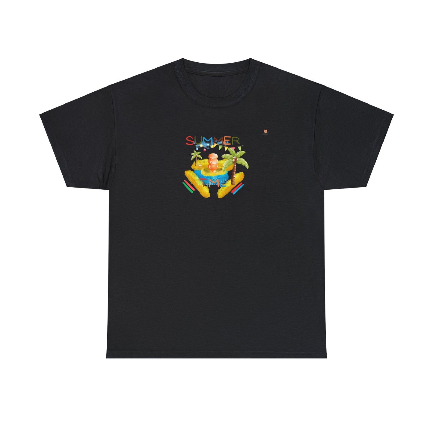 Tanning and Coconut Tree Good Time- T-Shirt