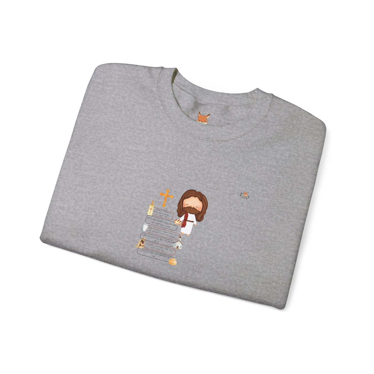 Love Your Neighbor- Unisex Crewneck Sweatshirt