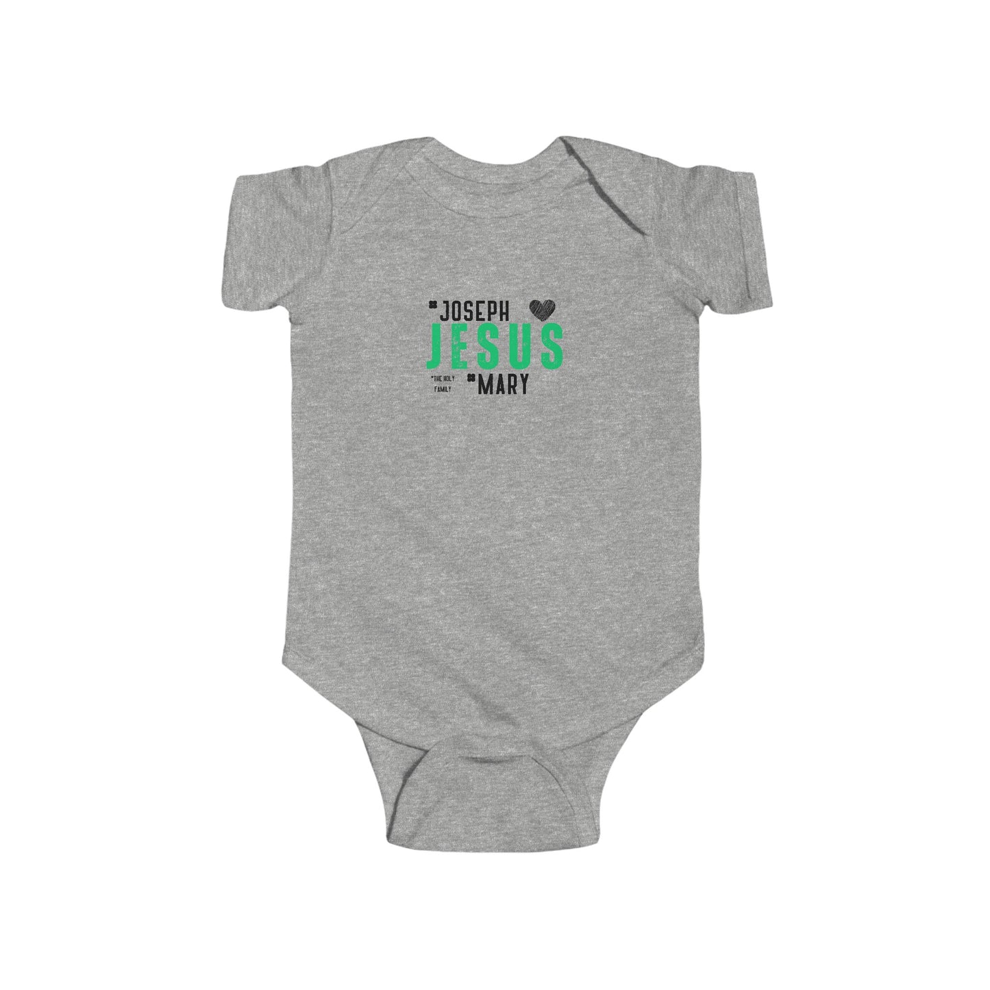 Jesus, Joseph and Mary-  Unisex Infant Jersey Bodysuit