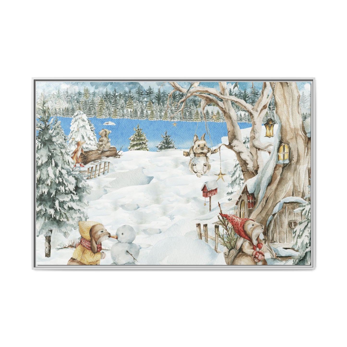 A.Snowman Winter Retreat