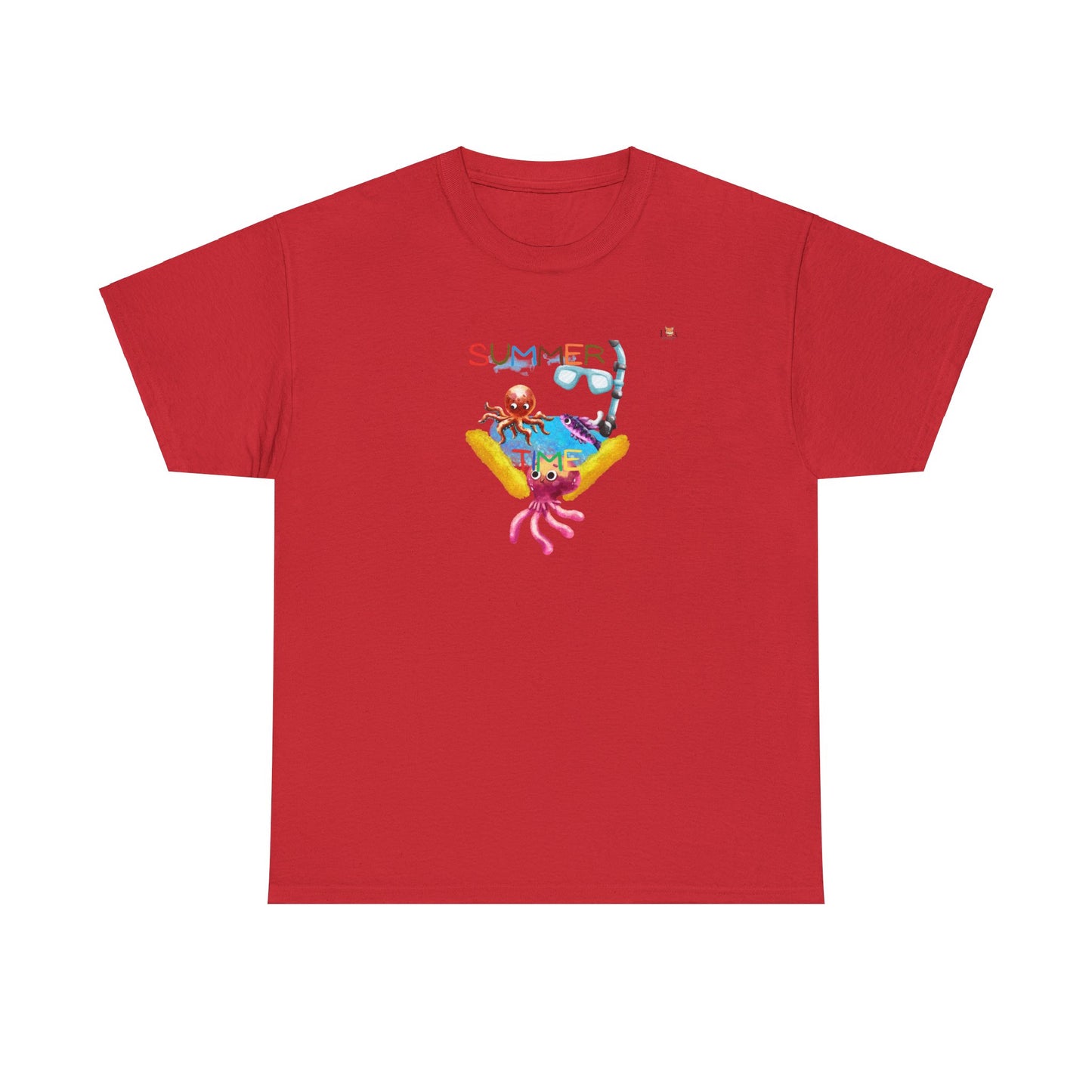 Summer and Octopus Good Time 1- T-Shirt