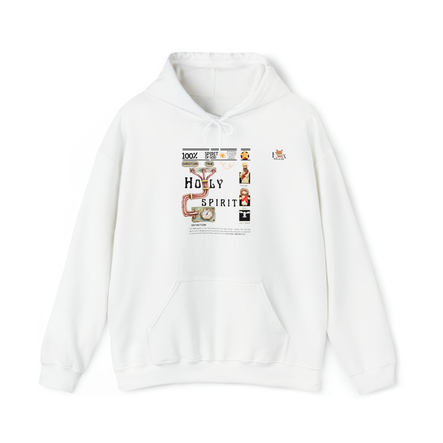 100% Holy Spirit- Unisex Hooded Sweatshirt