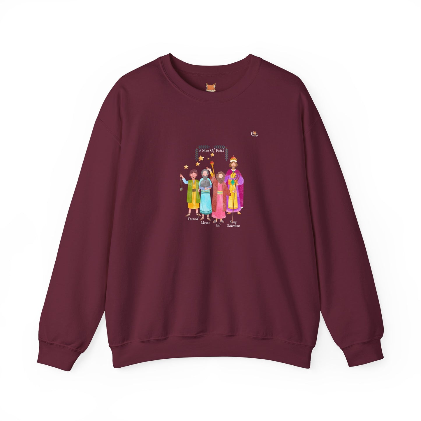 Men Of Faith- Unisex 2 sides -Crewneck Sweatshirt