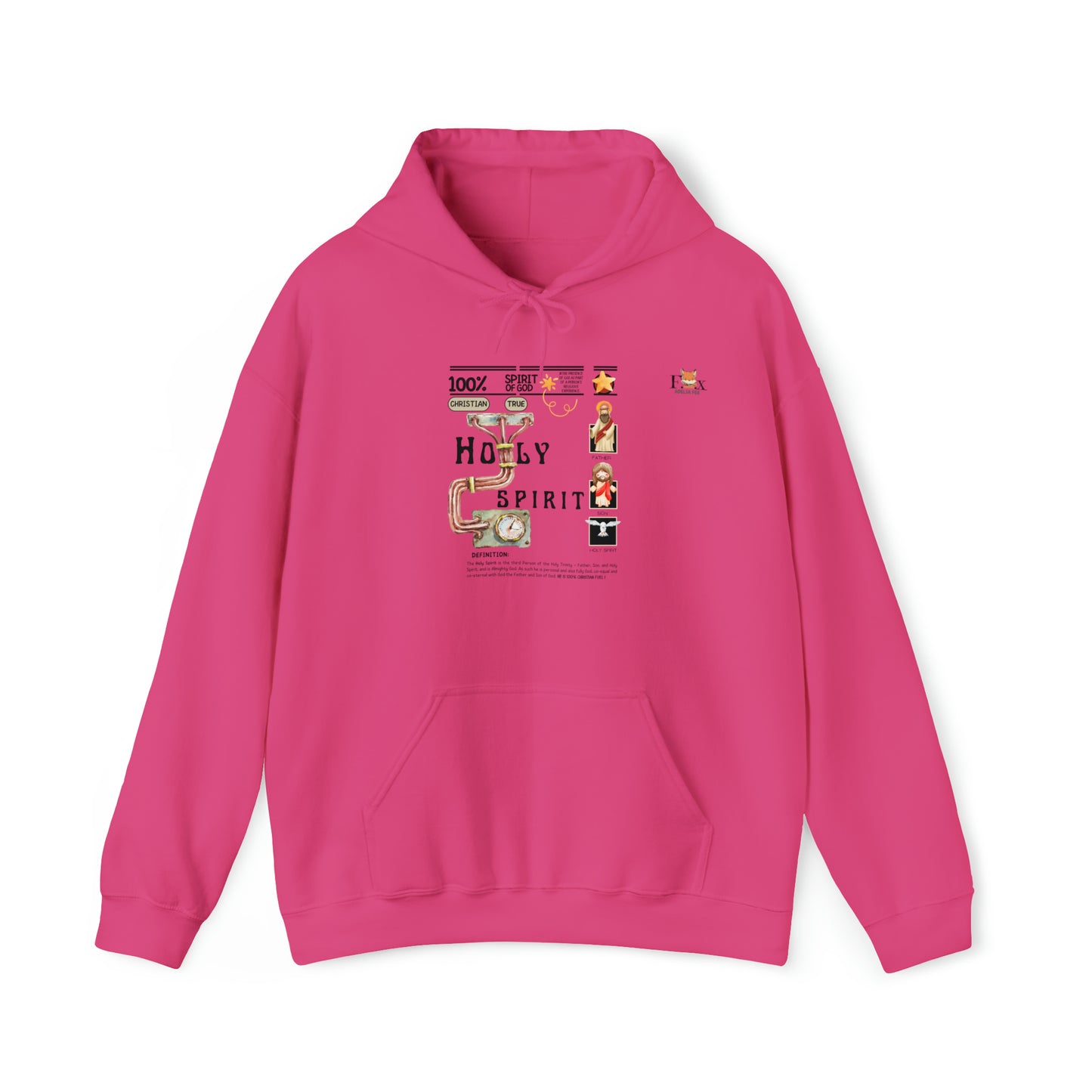 100% Holy Spirit- Unisex Hooded Sweatshirt