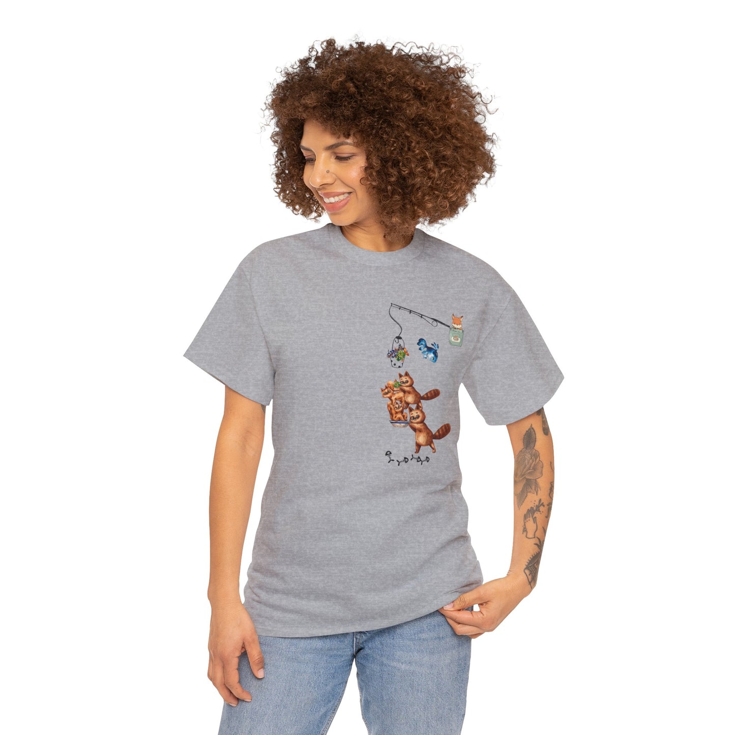 Go Fishing Good Time- T-Shirt