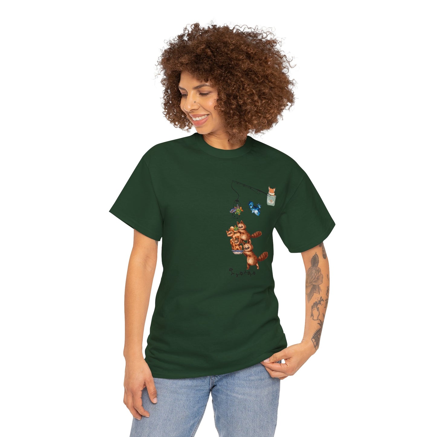 Go Fishing Good Time- T-Shirt